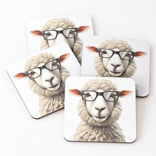 Item preview, Sheep in Glasses 3 designed and sold by Tom-Johnson.