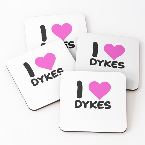 Item preview, I Heart Dykes designed and sold by BritySpear.