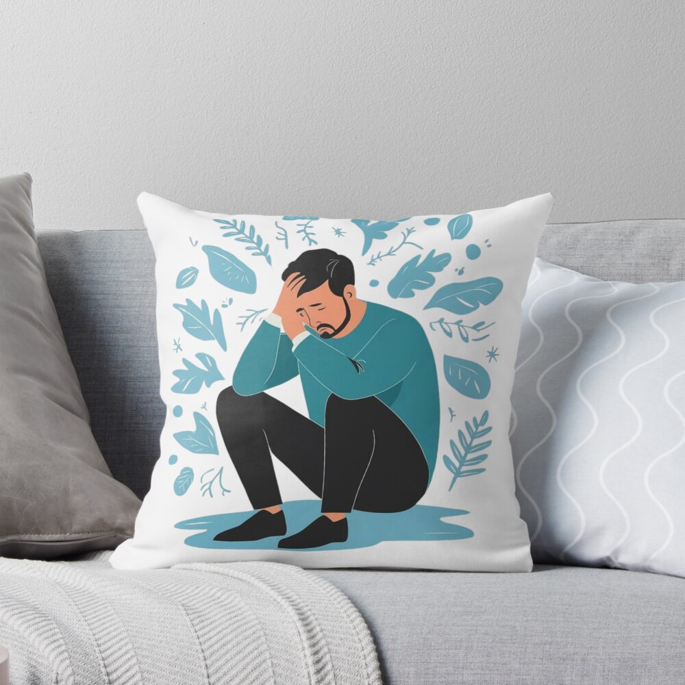 Item preview, Throw Pillow designed and sold by ForgetMee.