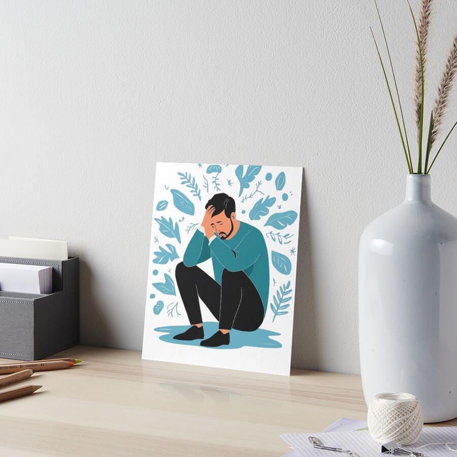 Item preview, Art Board Print designed and sold by ForgetMee.