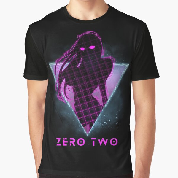Zero Two - Future 80s Anime | Darling in the Franxx Graphic T-Shirt