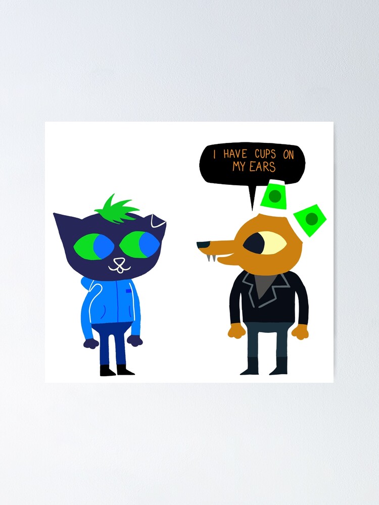 "I have cups on my ears" Poster for Sale by Emma1706 Redbubble