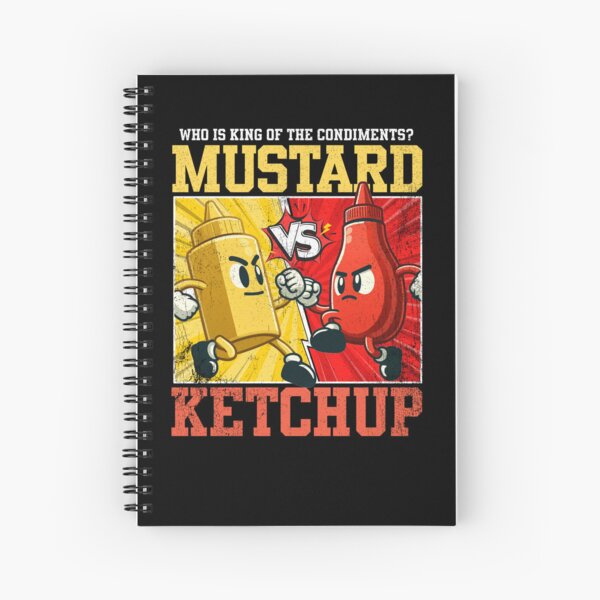 Item preview, Mustard vs Ketchup Anime Fight designed and sold by DetourShirts.