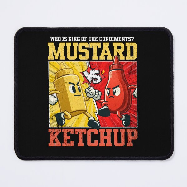 Item preview, Mustard vs Ketchup Anime Fight designed and sold by DetourShirts.