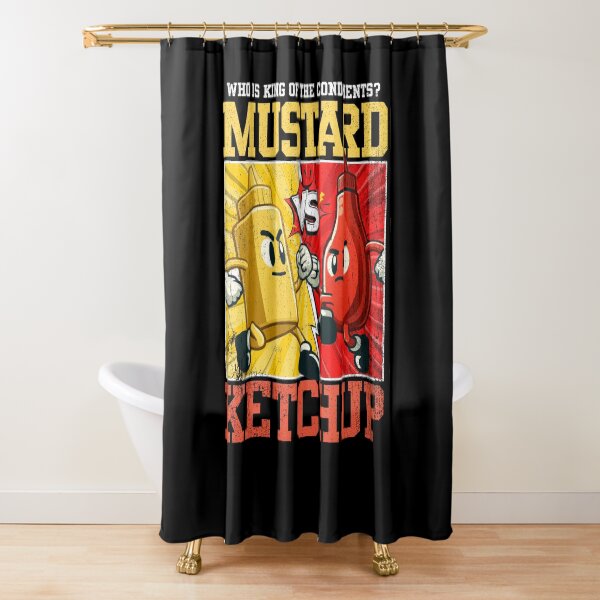 Item preview, Mustard vs Ketchup Anime Fight designed and sold by DetourShirts.