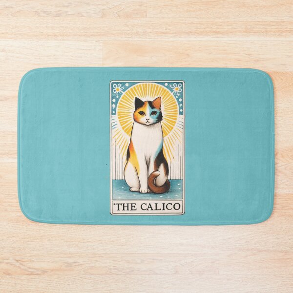 Item preview, The Calico Cat Tarot Card designed and sold by FrictionMaxxing.