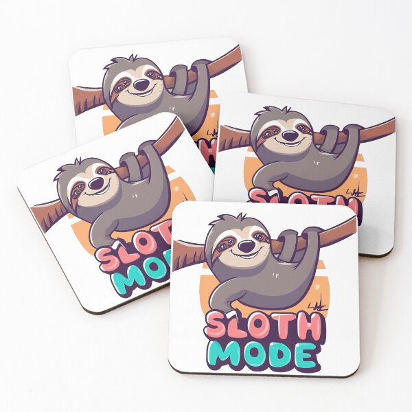Item preview, Sloth Mode funny Sloth Sleeping designed and sold by Verycutethings.