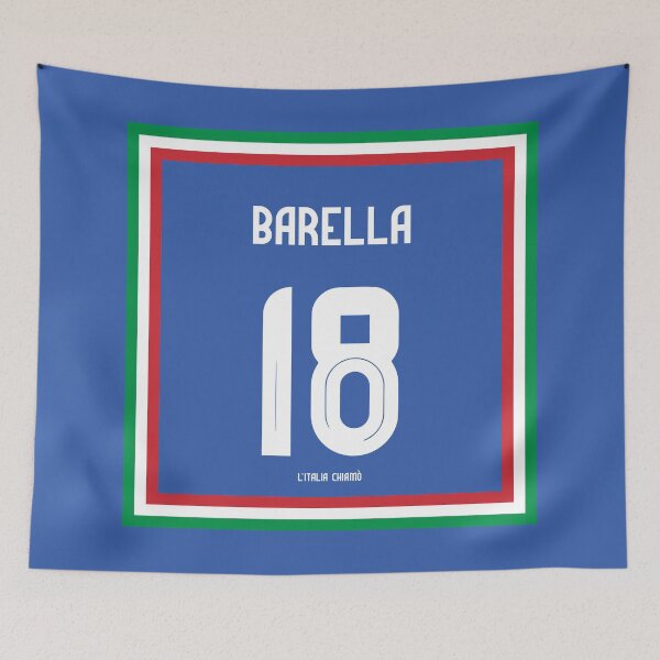 Item preview, Barella - Italy 2024 designed and sold by On Target Sports.