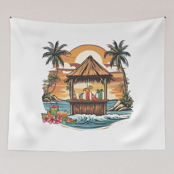 Item preview, Tiki bar designed and sold by AKRE R.