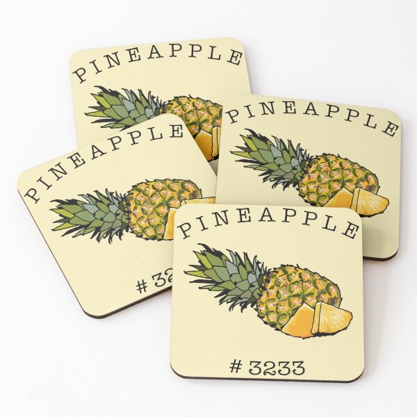 Item preview, Pineapple Fruit Sticker designed and sold by Erin Stenson.