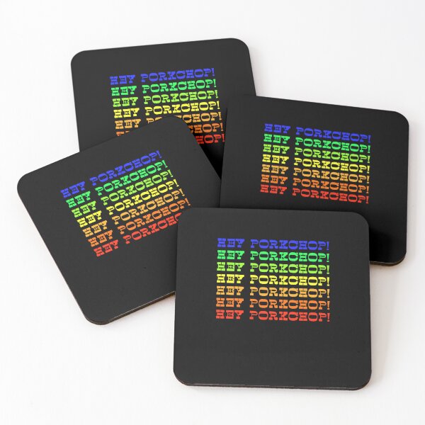 Item preview, Hey Porkchop! Rainbow Pride Flag designed and sold by BritySpear.