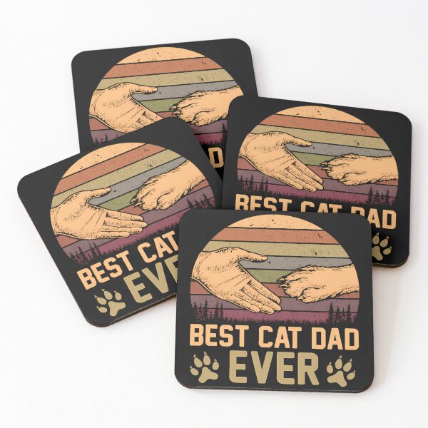 Item preview, Best cat dad ever cat designed and sold by ethan45y7zt.