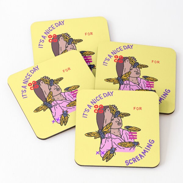 Item preview,  if the cicadas can sit in the trees and scream then so can I designed and sold by HiddenStash.