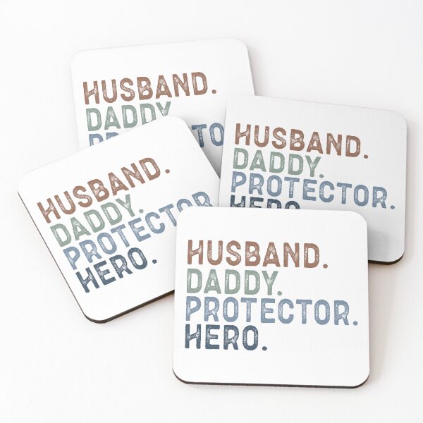 Item preview, Husband Daddy Protector Hero  designed and sold by Artifylab.