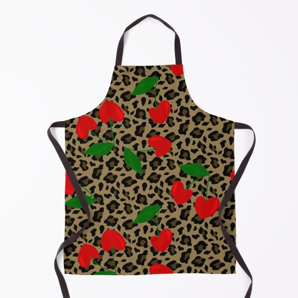 Item preview, heart shape cherry leopard rockabilly  designed and sold by Gossip Rag.