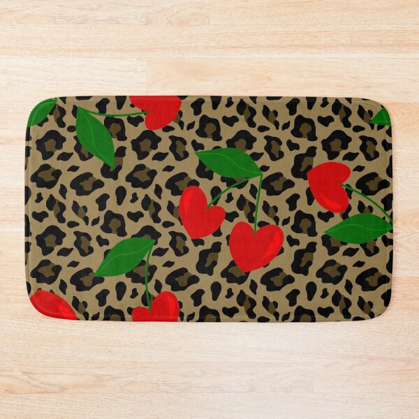 Item preview, heart shape cherry leopard rockabilly  designed and sold by Gossip Rag.