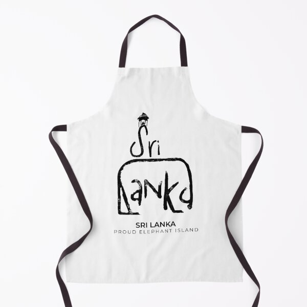 Item preview, sri lanka elephant freehand text designed and sold by iSeek.