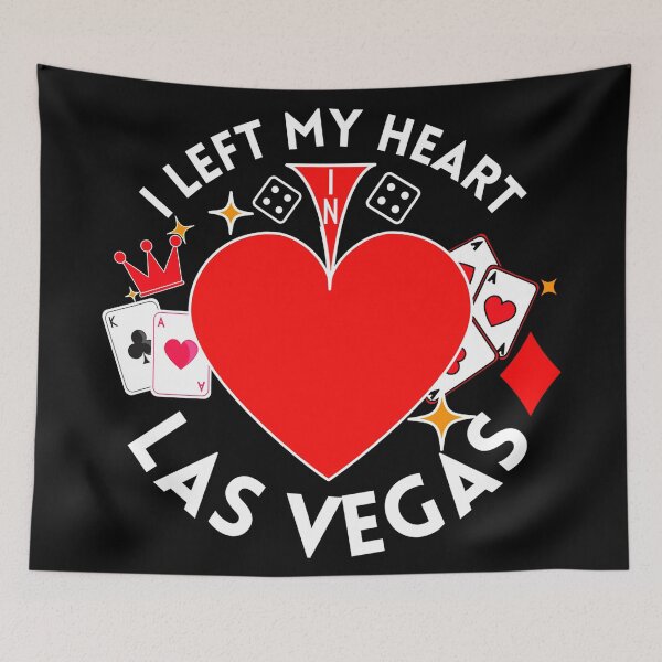 Item preview, I Left My Heart In Las Vegas designed and sold by Teetreasure2.