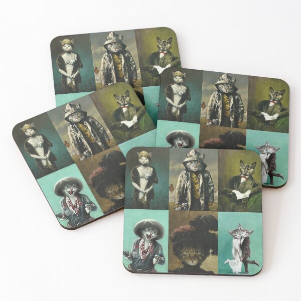 Item preview, Cat Character Montage designed and sold by mictomart.