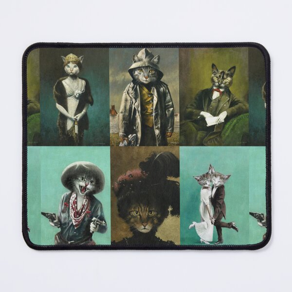 Item preview, Cat Character Montage designed and sold by mictomart.