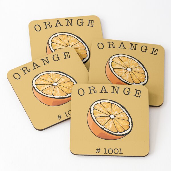 Item preview, Orange Fruit Sticker designed and sold by Erin Stenson.