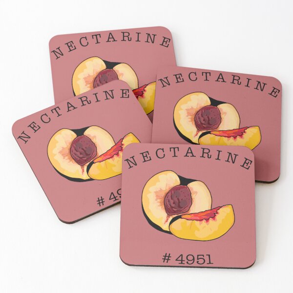Item preview, Nectarine Fruit Sticker designed and sold by Erin Stenson.