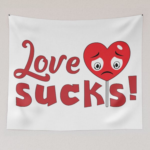 Item preview, Love sucks! designed and sold by Melcu.