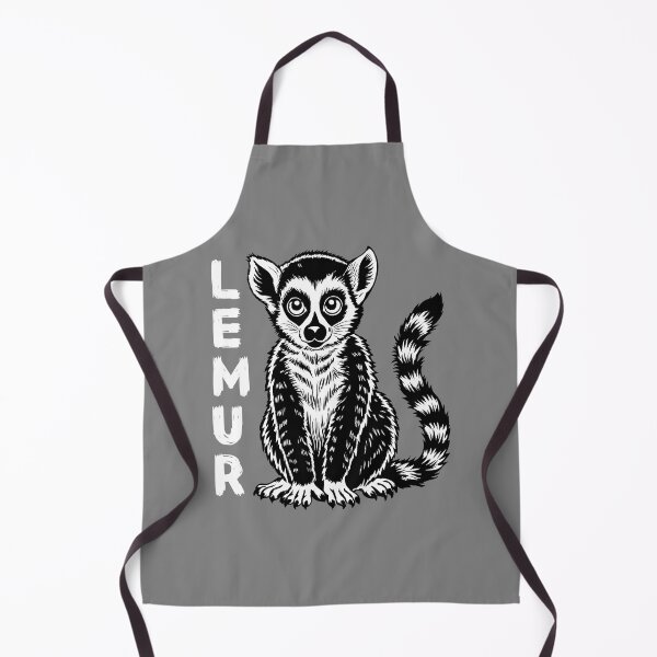 Item preview, Madagascar Lemur Illustration designed and sold by JesterKrewArt.