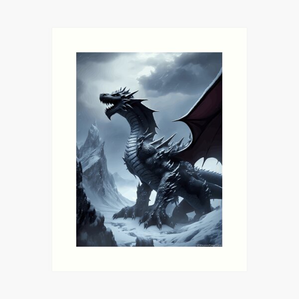 Item preview, The Dragons Frosty Lair designed and sold by VoyaginJohnson.
