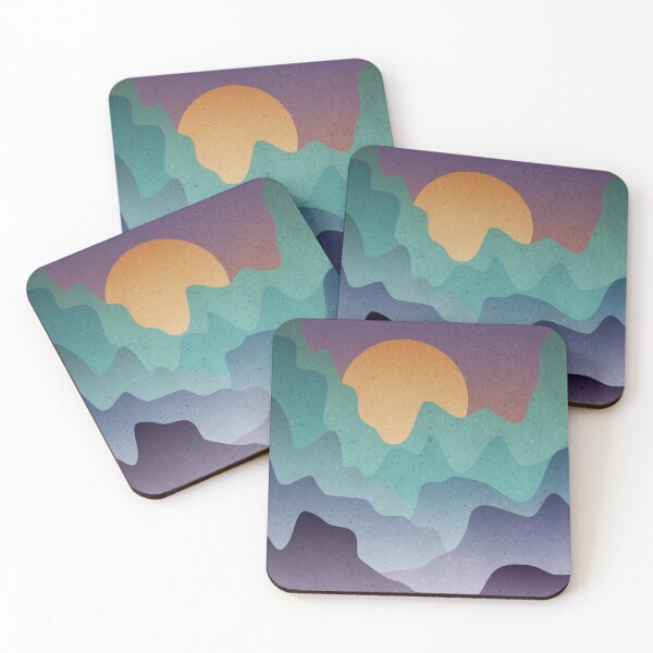 Item preview, Mountains Landscape - Dusk designed and sold by GenAumonier.