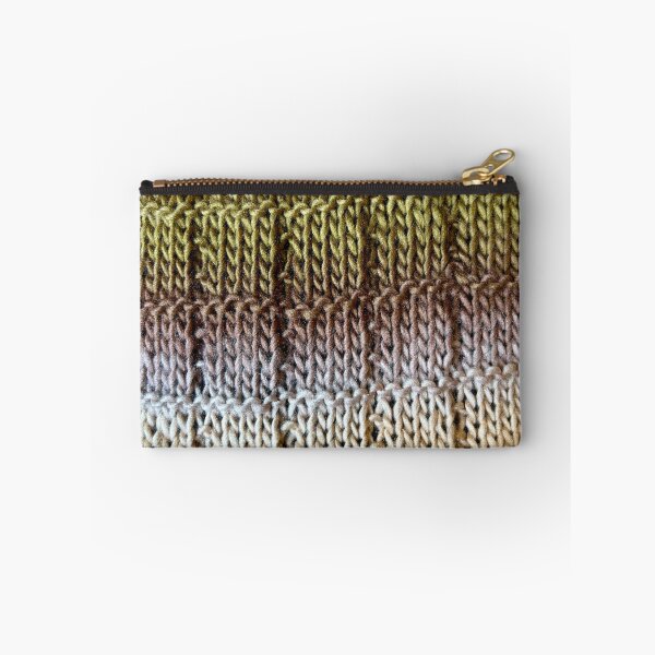 Item preview, Metallic box knit pattern  designed and sold by thebentknitter.