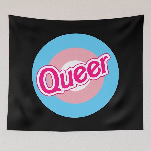 Artikelvorschau, Queer Trans Flagge Ziel - Trans Flagge Bullseye entworfen und verkauft von Thelittlelord.