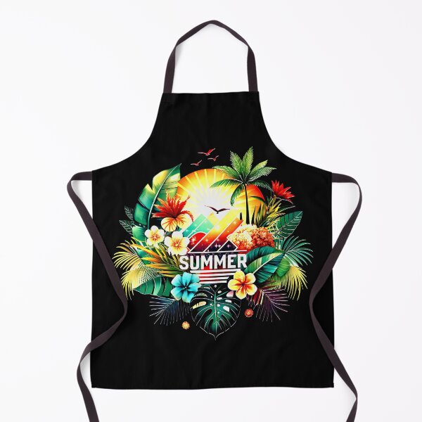Item preview, Colorful Vintage Summer Beach Vacation Design designed and sold by VikArtStudio.
