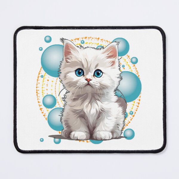 Item preview, Cute White Kitten designed and sold by GOODWORX.