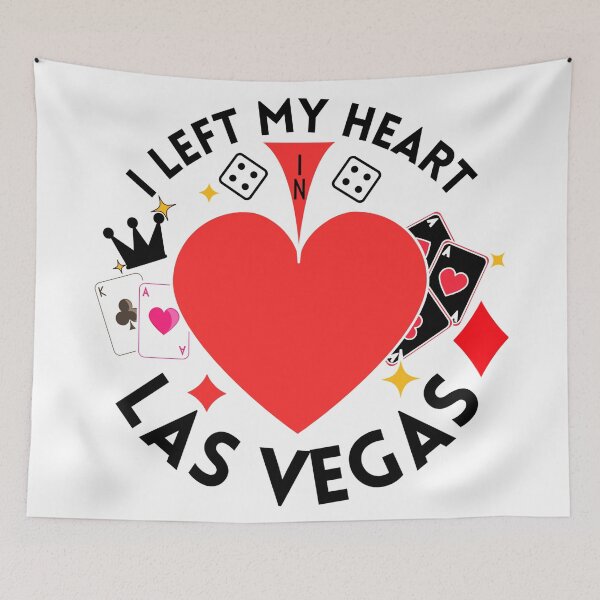 Item preview, I Left My Heart In Las Vegas designed and sold by Teetreasure2.