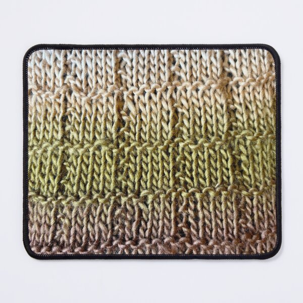 Item preview, Stripes of Metallic knit scarf designed and sold by thebentknitter.