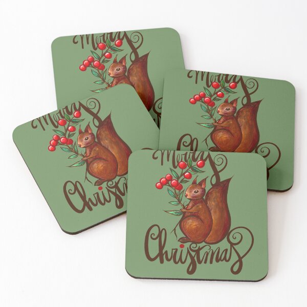 Item preview, Christmas Squirrel designed and sold by FrictionMaxxing.
