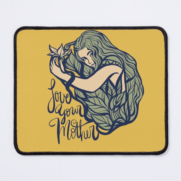 Item preview, Love your mother earth goddess designed and sold by FrictionMaxxing.