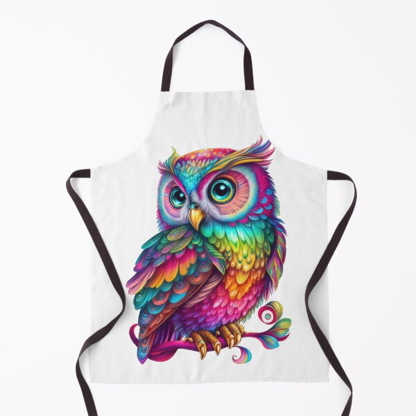 Item preview, Cute Rainbow Hedwig Owl designed and sold by thetripsitter.
