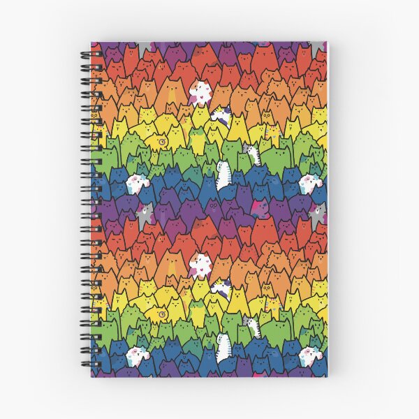 Item preview, Cat pride rainbow designed and sold by sagm.
