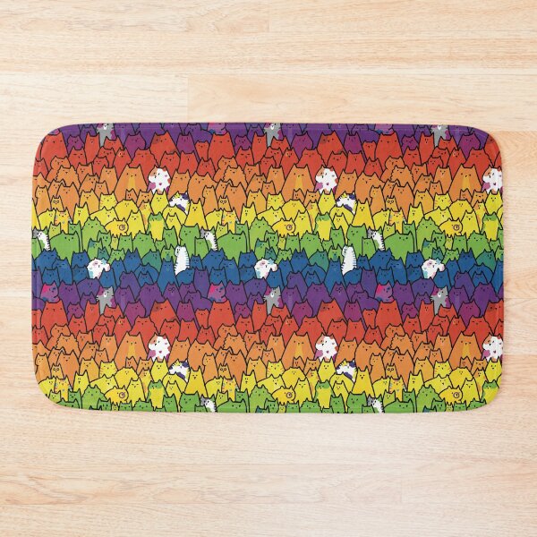 Item preview, Cat pride rainbow designed and sold by sagm.