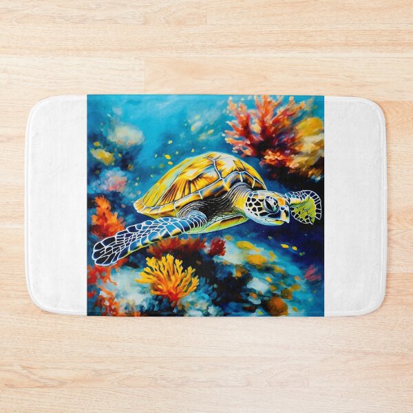 Item preview, Hawksbill turtle designed and sold by Island Art Studios.