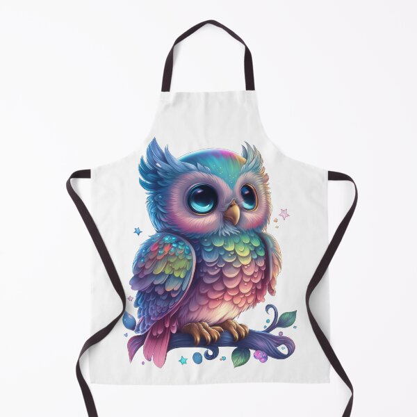 Item preview, Cute Rainbow Hedwig Owl designed and sold by thetripsitter.