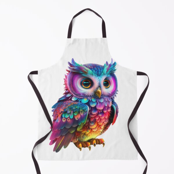 Item preview, Cute Rainbow Hedwig Owl designed and sold by thetripsitter.