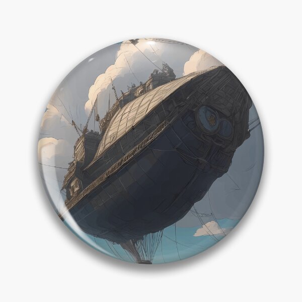 Item preview, Tuna Airship In The Cloudy Skies designed and sold by TownVibrant.