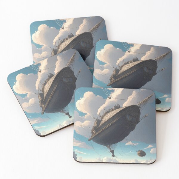 Item preview, Tuna Airship In The Cloudy Skies designed and sold by TownVibrant.