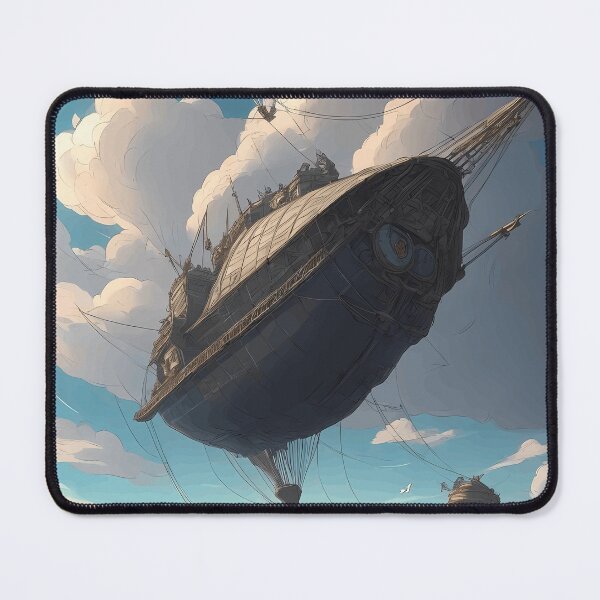 Item preview, Tuna Airship In The Cloudy Skies designed and sold by TownVibrant.