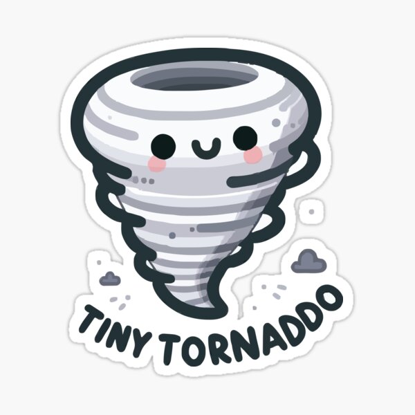 Vista previa del artículo con la obra « pequeño tornado», diseñado y vendido por VelosityPrints.