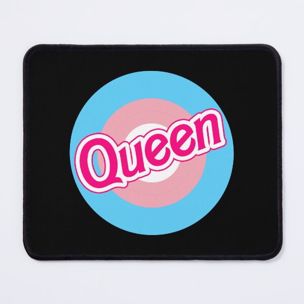 Artikelvorschau, QUEEN - Transgender-Flaggen-Zielscheibe - Transgender-Flaggen-Bullseye entworfen und verkauft von Thelittlelord.