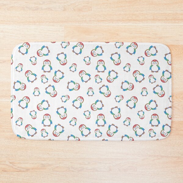 Item preview, Rainbow Penguins - White designed and sold by HB Loves Crafts.
